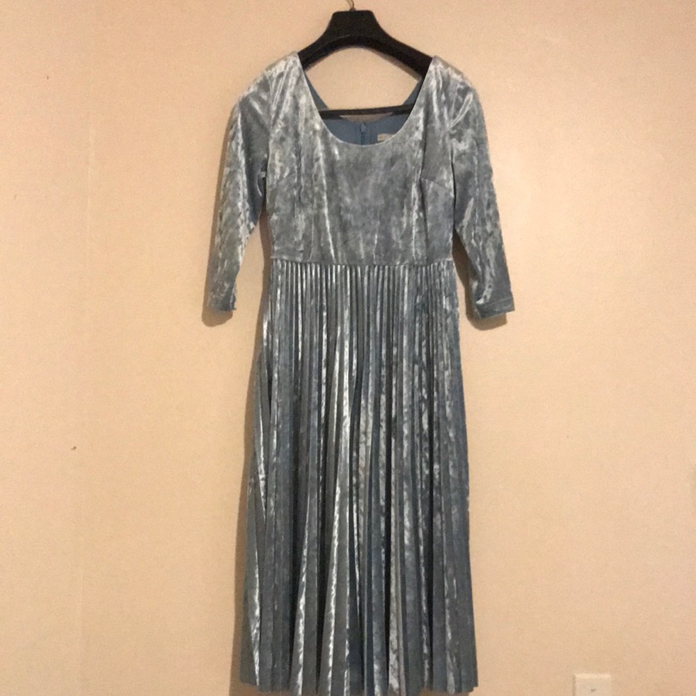 Blue dress